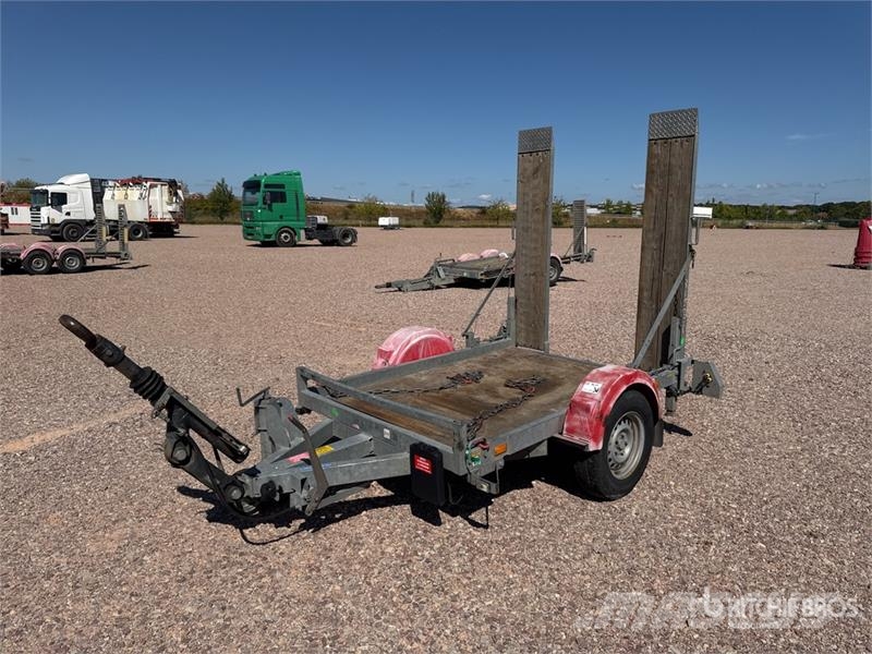 Hubiere H211L14CF Remorque 1 Essieu Equipment Trailer Remolques para transporte de vehículos