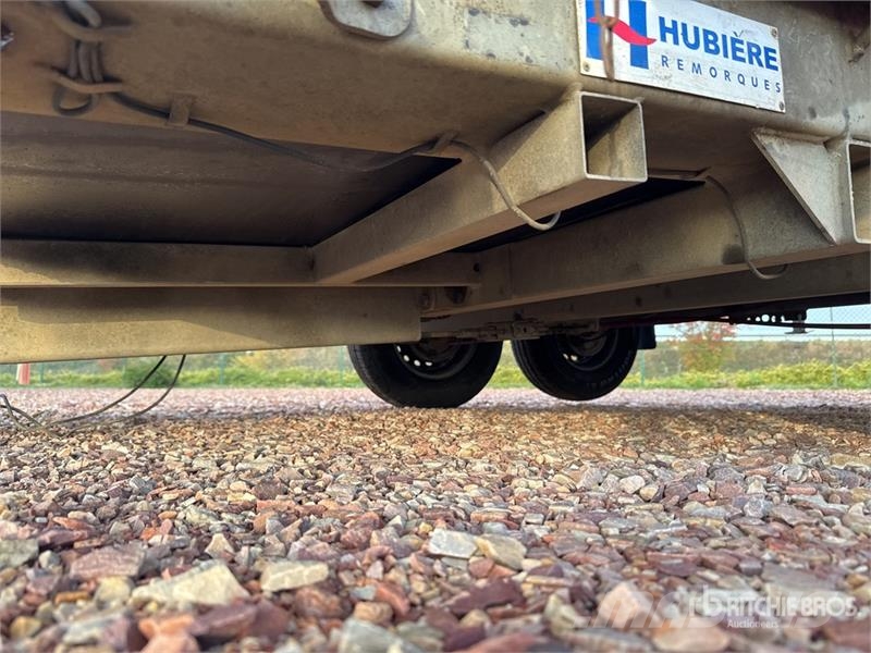 Hubiere H212L 14CF T/A Remorque Equipment Trailer Reboques de transporte Auto