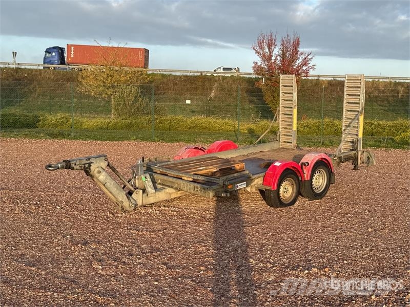 Hubiere H212L 14CF T/A Remorque Equipment Trailer Reboques de transporte Auto