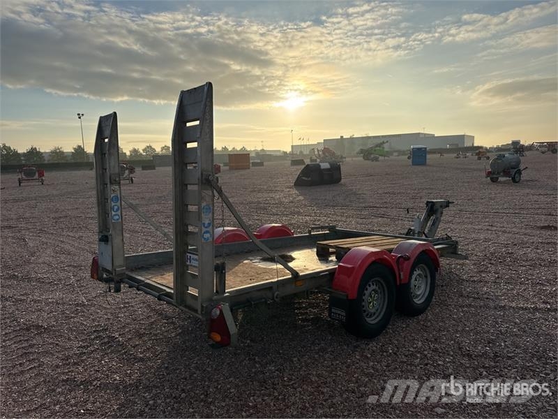 Hubiere H212L 14CF T/A Remorque Equipment Trailer Reboques de transporte Auto