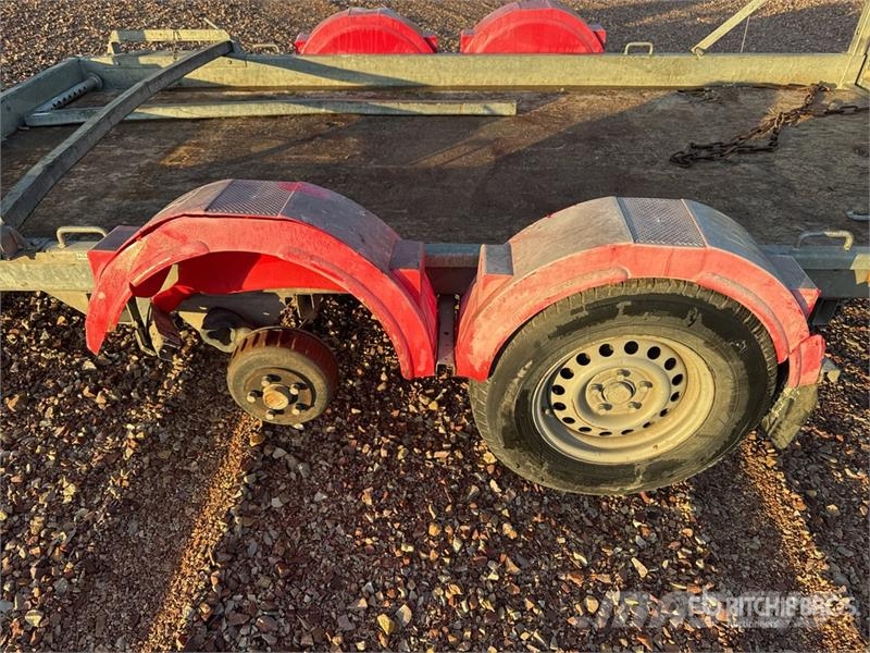 Hubiere H212L 14CF T/A Remorque Equipment Trailer Anhænger til Autotransport