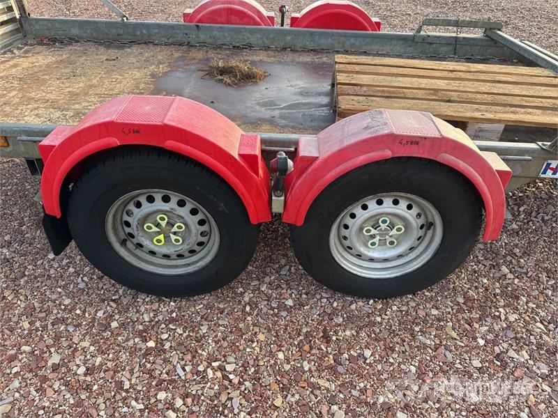 Hubiere H212L 14CF T/A Remorque Equipment Trailer Reboques de transporte Auto