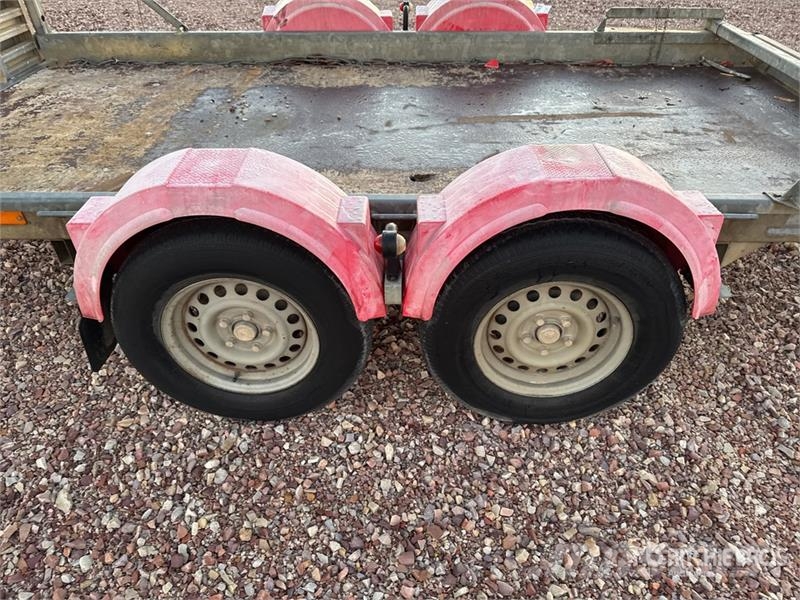 Hubiere H212L 14CF T/A Remorque Equipment Trailer Anhænger til Autotransport