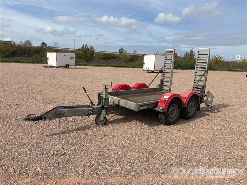 Hubiere H212L14CF 2000 kg T/A Remorque Equipment Trailer Remorque porte engin