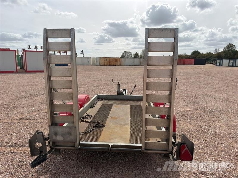 Hubiere H212L14CF 2000 kg T/A Remorque Equipment Trailer Remorque porte engin