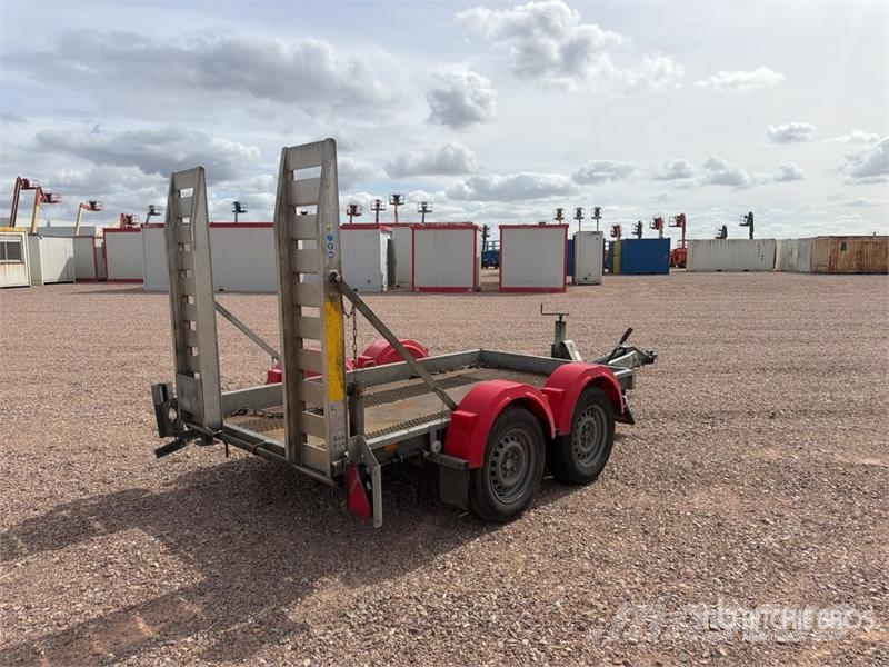 Hubiere H212L14CF 2000 kg T/A Remorque Equipment Trailer Remorque porte engin
