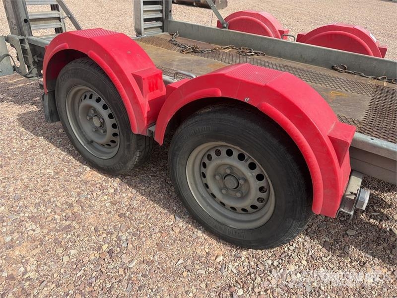Hubiere H212L14CF 2000 kg T/A Remorque Equipment Trailer Remorque porte engin