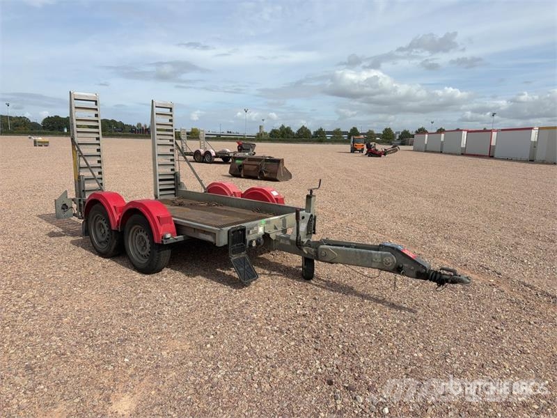 Hubiere H212L14CF 2000 kg T/A Remorque Equipment Trailer Remorque porte engin