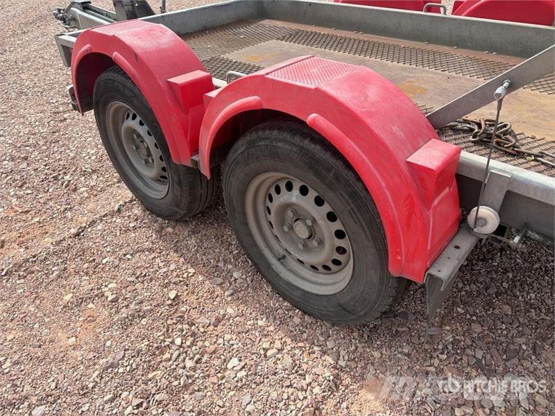 Hubiere H212L14CF 2000 kg T/A Remorque Equipment Trailer Remorque porte engin