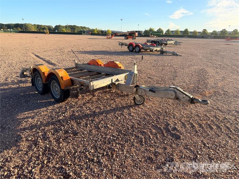 Hubiere H212L14CF 2740 kg T/A Remorque Equipment Trailer Autotransportanhänger