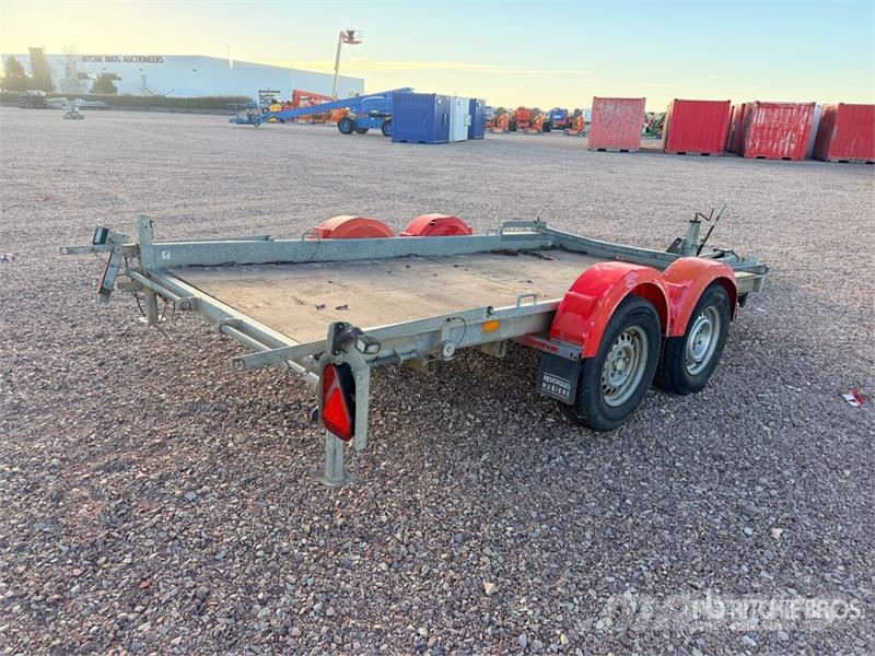 Hubiere H212L14CF 2740 kg T/A Remorque Equipment Trailer Autotransportanhänger