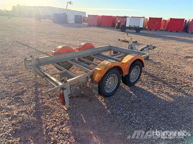 Hubiere H212L14CF 2740 kg T/A Remorque Equipment Trailer Autotransportanhänger