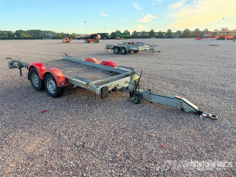 Hubiere H212L14CF 2740 kg T/A Remorque Equipment Trailer Autotransportanhänger