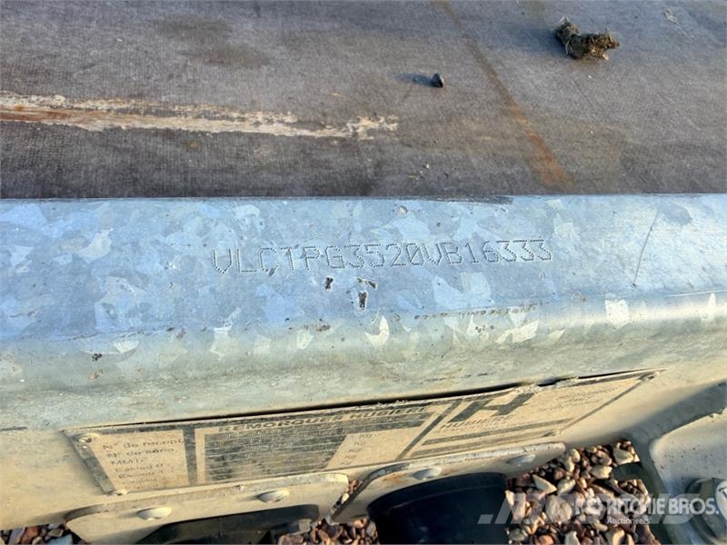 Hubiere H212L14CF 2740 kg T/A Remorque Equipment Trailer Autotransportanhänger