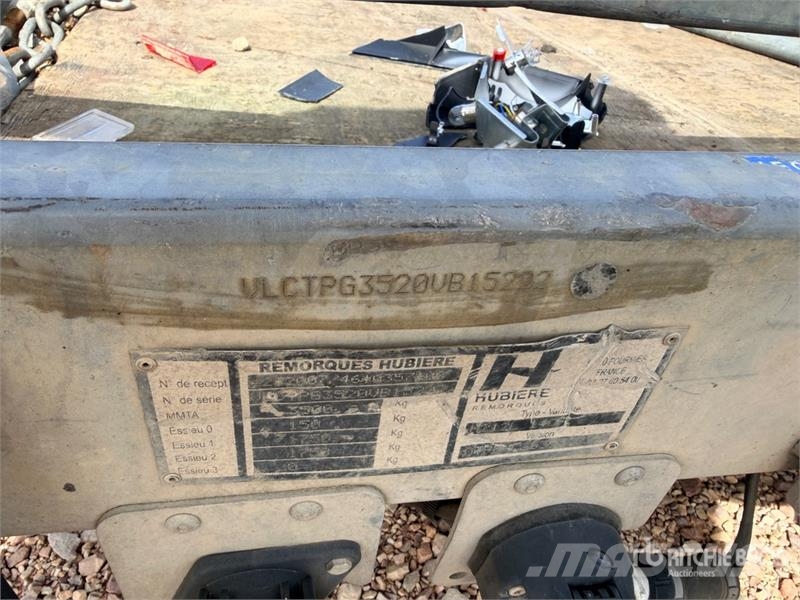 Hubiere H212L14CF 2740 kg T/A Remorque Equipment Trailer ( مقطورات مركبات نقل