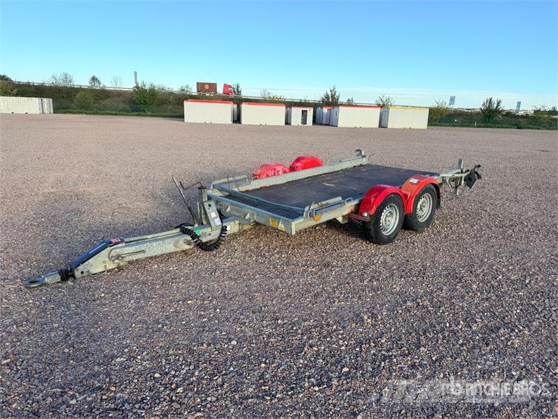 Hubiere H212L14CF 2740 kg T/A Remorque Equipment Trailer Autotransportanhänger