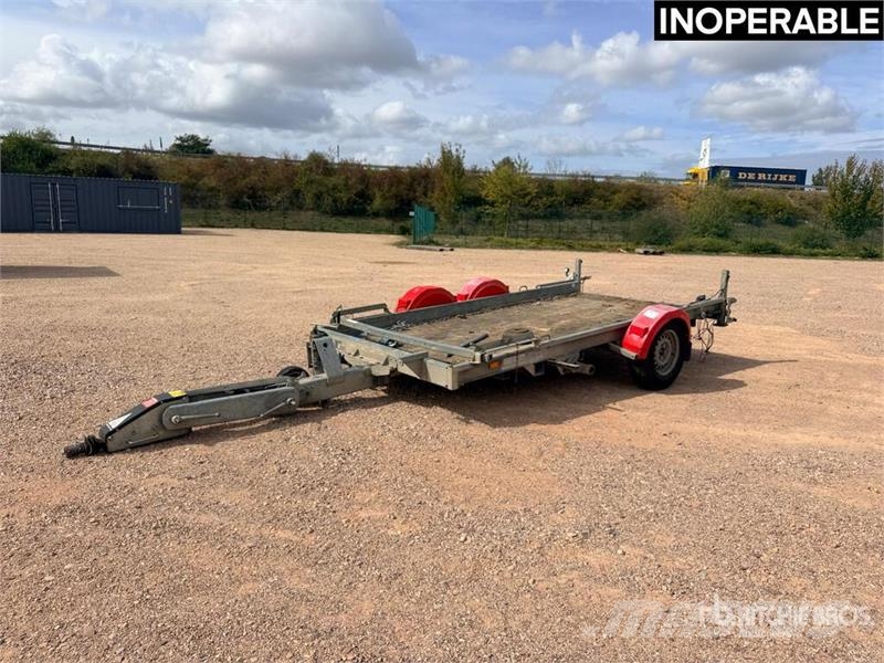 Hubiere H212L14CF 2740 kg T/A Remorque 2 Essieux Equipment Autotransporter prikolice