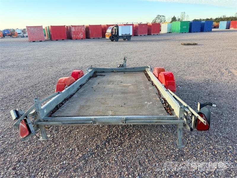 Hubiere H212L14CF 2740 kg T/A Remorque Equipment Trailer Autotransportanhänger