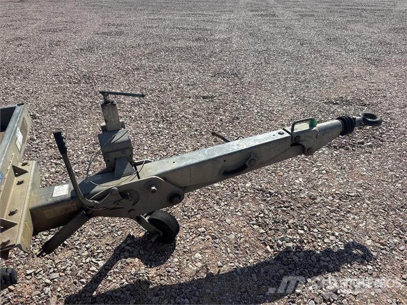 Hubiere H212L14CF Remorque 2 Essieux T/A Equipment Trailer مقطورات مركبات نقل