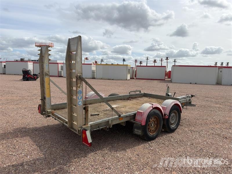 Hubiere H212L14CF T/A Remorque Equipment Trailer Remorque porte engin