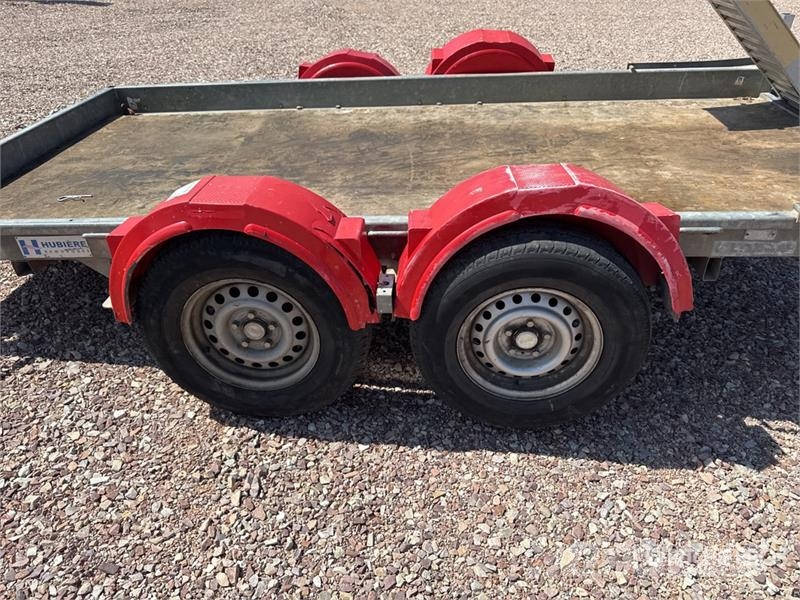 Hubiere H212L14CF T/A Remorque 2 Essieux Equipment Trailer Remolques para transporte de vehículos