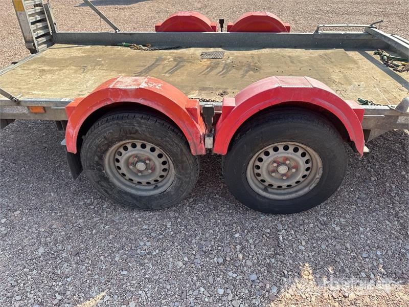 Hubiere H212L14CF T/A Remorque 2 Essieux Equipment Trailer Anhænger til Autotransport