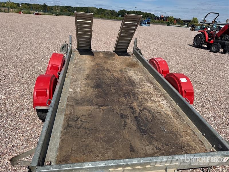 Hubiere H212L14CF T/A Remorque 2 Essieux Equipment Trailer Remolques para transporte de vehículos