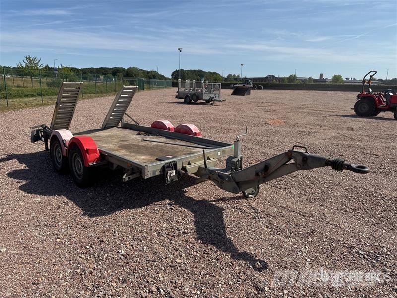 Hubiere H212L14CF T/A Remorque 2 Essieux Equipment Trailer Vehicle transport trailers