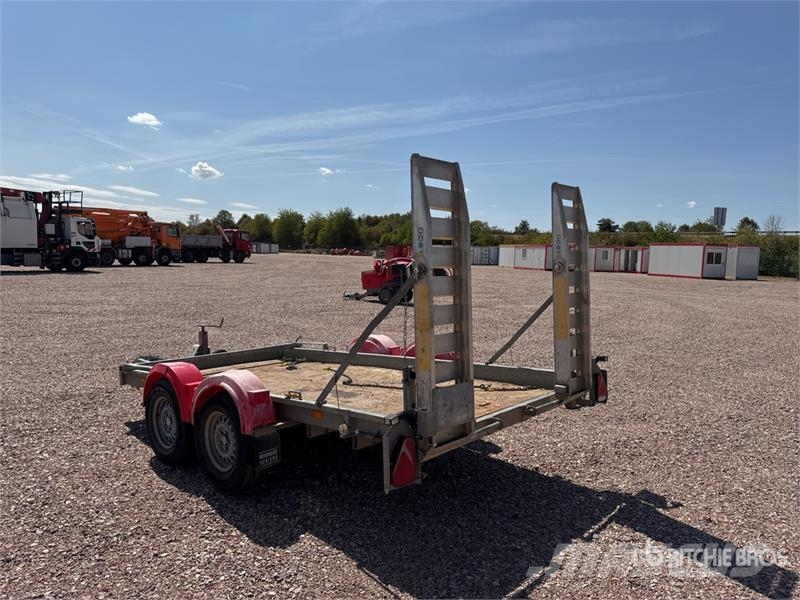 Hubiere H212L14CF T/A Remorque 2 Essieux Equipment Trailer Remolques para transporte de vehículos
