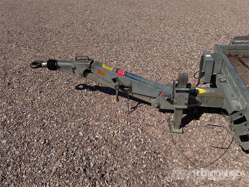 Hubiere H212L14CF T/A Remorque 2 Essieux Equipment Trailer Autotransporter prikolice