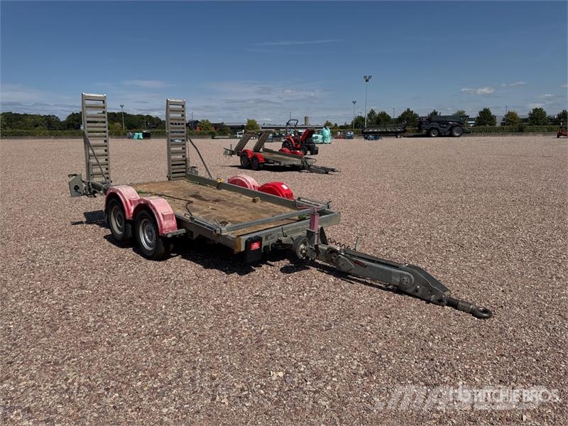 Hubiere H212L14CF T/A Remorque 2 Essieux Equipment Trailer Remolques para transporte de vehículos