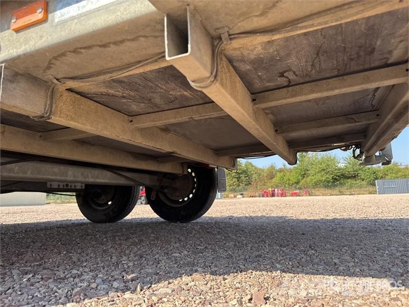 Hubiere H212L14CF T/A Remorque 2 Essieux Equipment Trailer Anhænger til Autotransport