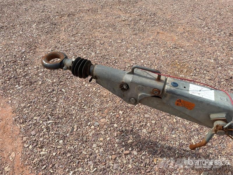 Hubiere H212L14CF T/A Remorque Equipment Trailer Remorque porte engin