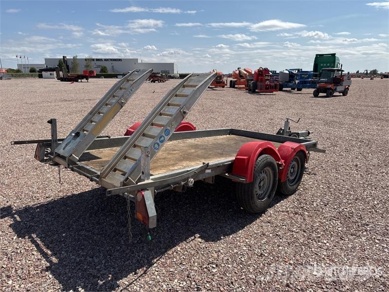 Hubiere H212L14CF T/A Remorque 2 Essieux Equipment Trailer Remolques para transporte de vehículos