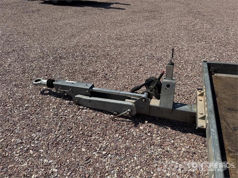 Hubiere H212L14CF T/A Remorque 2 Essieux Equipment Trailer Remolques para transporte de vehículos