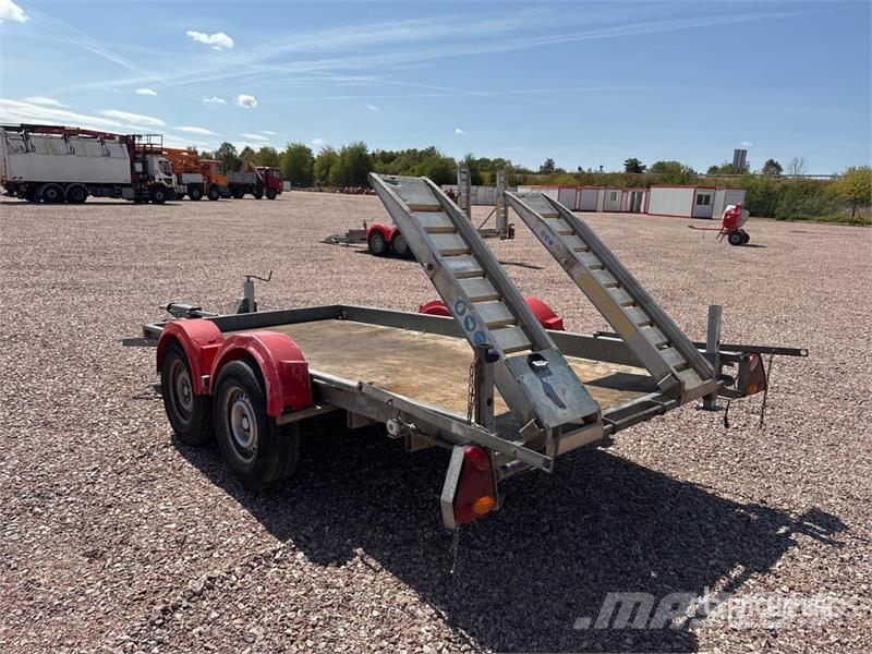 Hubiere H212L14CF T/A Remorque 2 Essieux Equipment Trailer Remolques para transporte de vehículos