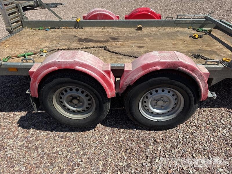 Hubiere H212L14CF T/A Remorque 2 Essieux Equipment Trailer Remolques para transporte de vehículos