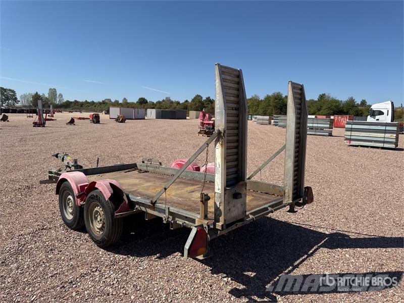 Hubiere H212L14CF T/A Remorque 2 Essieux Equipment Trailer Autotransporter prikolice