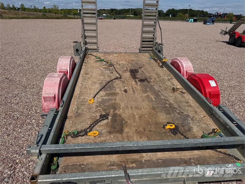 Hubiere H212L14CF T/A Remorque 2 Essieux Equipment Trailer Remolques para transporte de vehículos