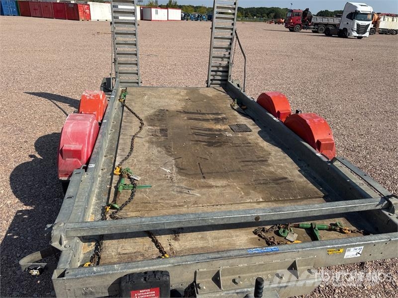Hubiere H212L14CF T/A Remorque 2 Essieux Equipment Trailer Anhænger til Autotransport