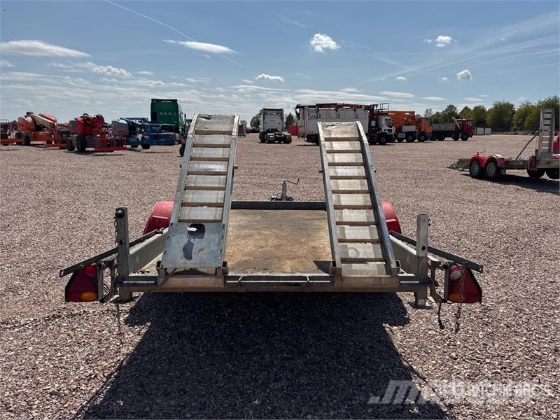 Hubiere H212L14CF T/A Remorque 2 Essieux Equipment Trailer Remolques para transporte de vehículos