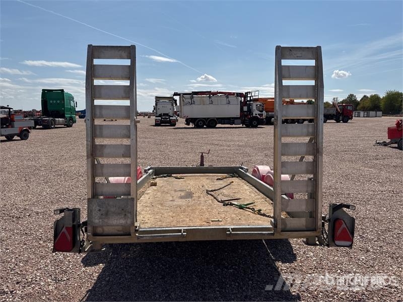 Hubiere H212L14CF T/A Remorque 2 Essieux Equipment Trailer Remolques para transporte de vehículos