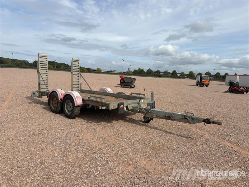 Hubiere H212L14CF T/A Remorque Equipment Trailer Remorque porte engin