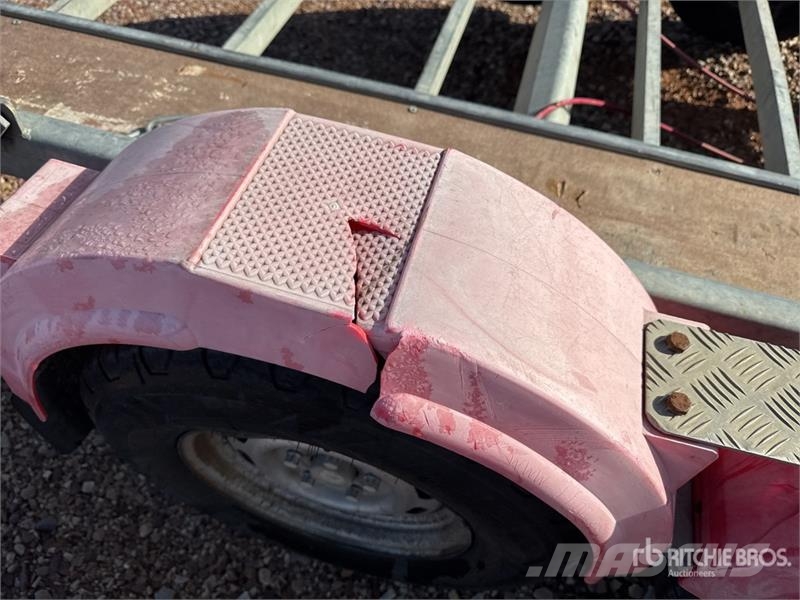 Hubiere H212T 14CF T/A Remorque Equipment Trailer Auto pārvadāšanas treileri