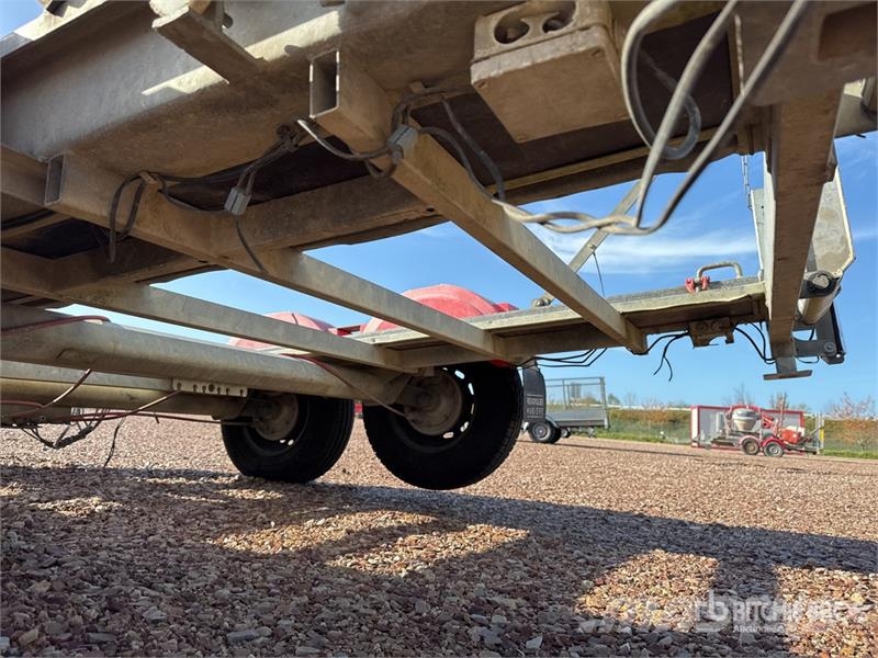 Hubiere H212T 14CF T/A Remorque Equipment Trailer Auto pārvadāšanas treileri