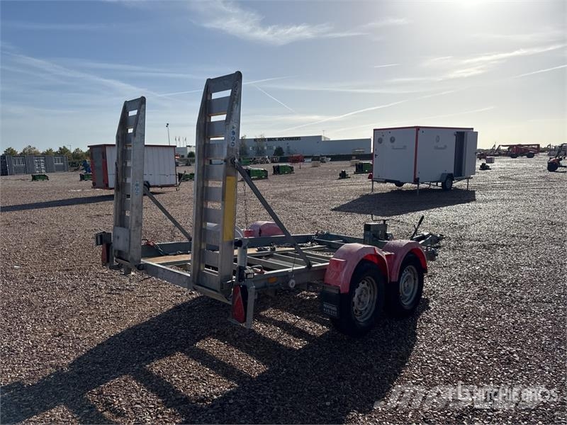 Hubiere H212T 14CF T/A Remorque Equipment Trailer Auto pārvadāšanas treileri
