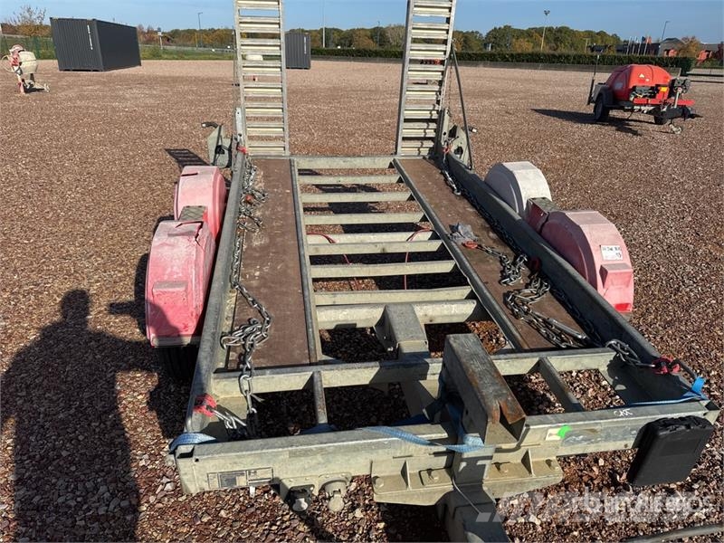 Hubiere H212T 14CF T/A Remorque Equipment Trailer Auto pārvadāšanas treileri
