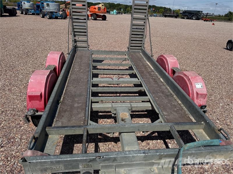 Hubiere H212T14CF T/A Remorque 2 Essieux Equipment Trailer Remolques para transporte de vehículos