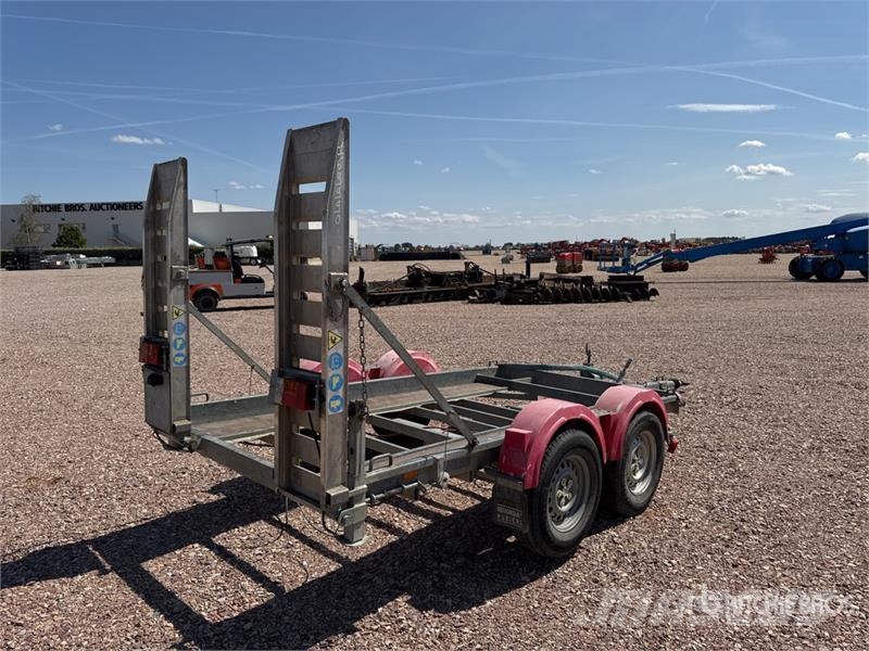 Hubiere H212T14CF T/A Remorque 2 Essieux Equipment Trailer Remolques para transporte de vehículos