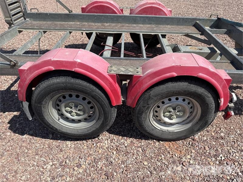 Hubiere H212T14CF T/A Remorque 2 Essieux Equipment Trailer Remolques para transporte de vehículos